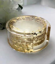 Load image into Gallery viewer, Handmade Round 4 Coaster Holder