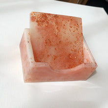 Load image into Gallery viewer, Handmade Square Coaster / Business Card Holder