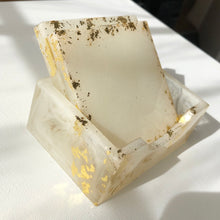 Load image into Gallery viewer, Handmade Square Coaster / Business Card Holder