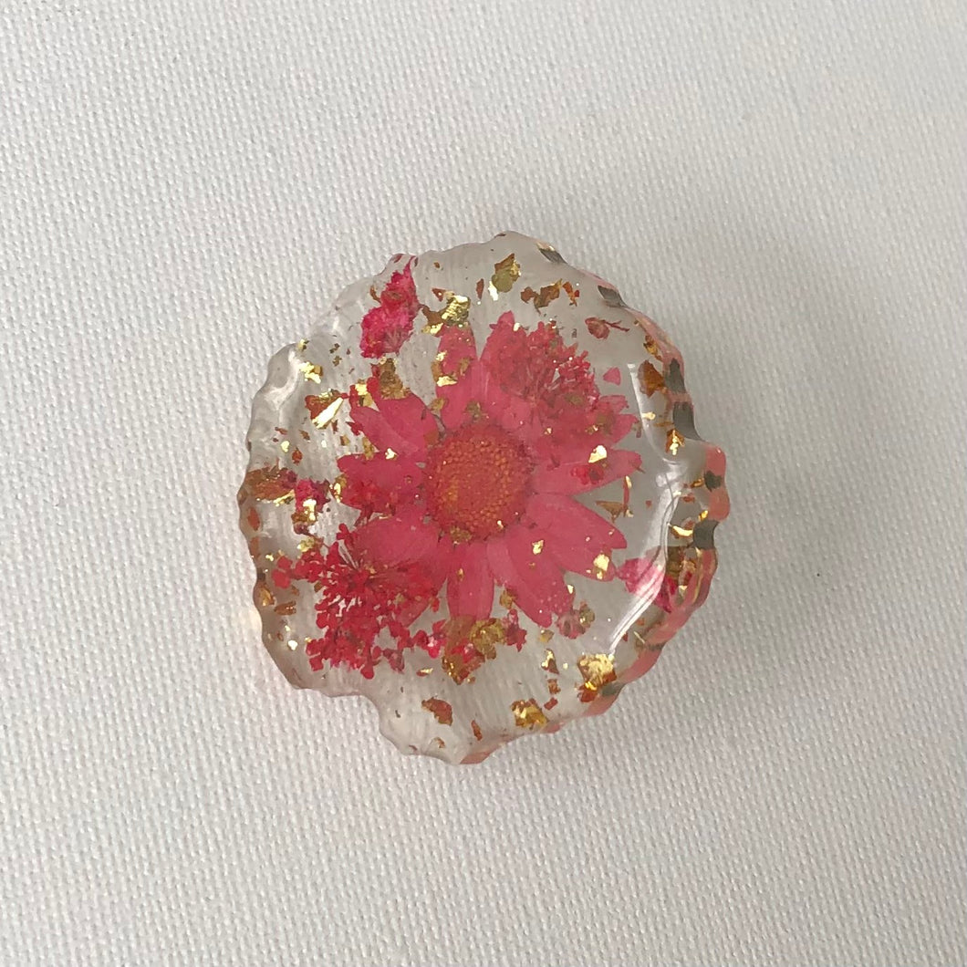 Encapsulated Floral Artist Ring Palette