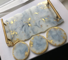 Load image into Gallery viewer, Luxury Handmade Resin Tray
